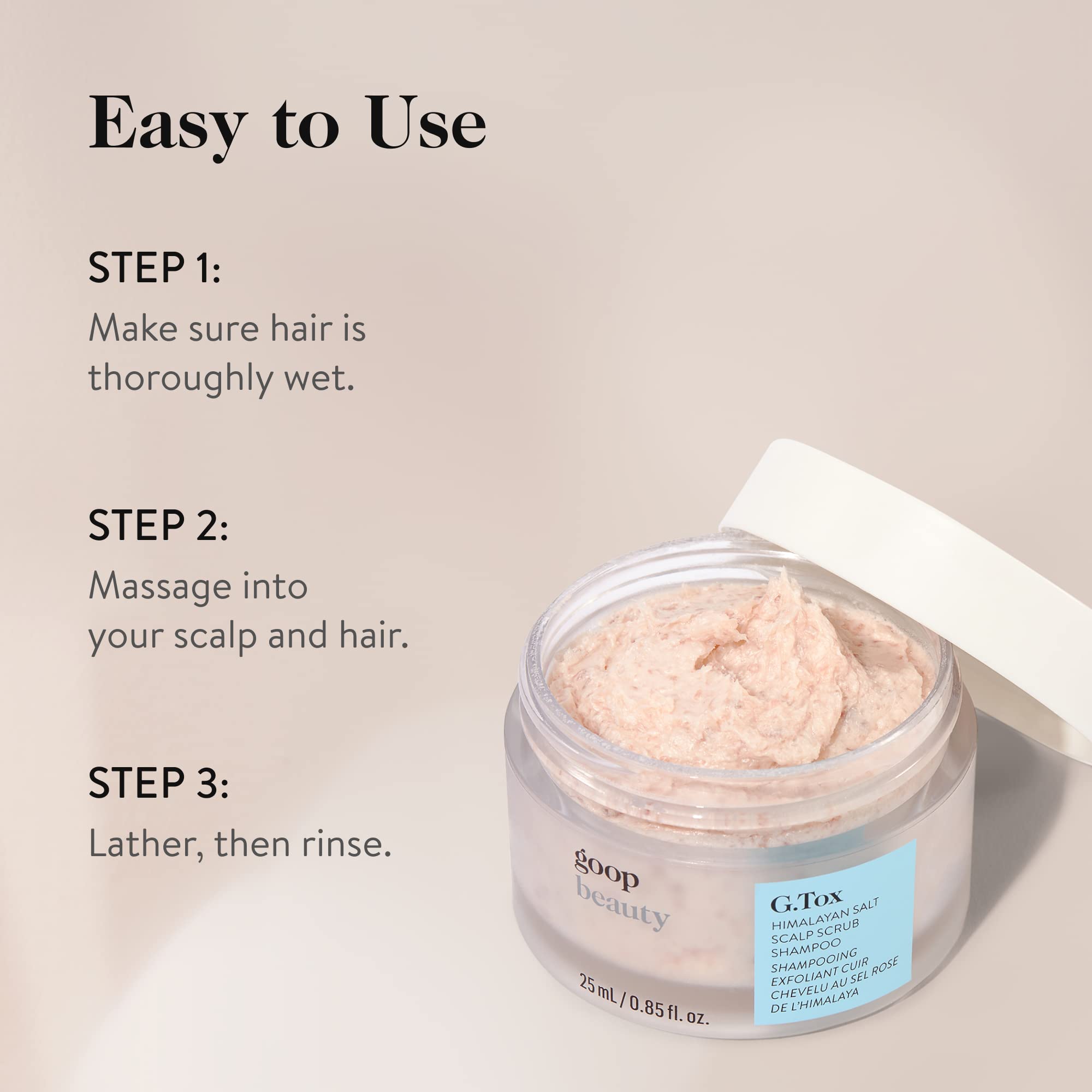 Himalayan Salt Scalp Scrub Shampoo - LACONICUM