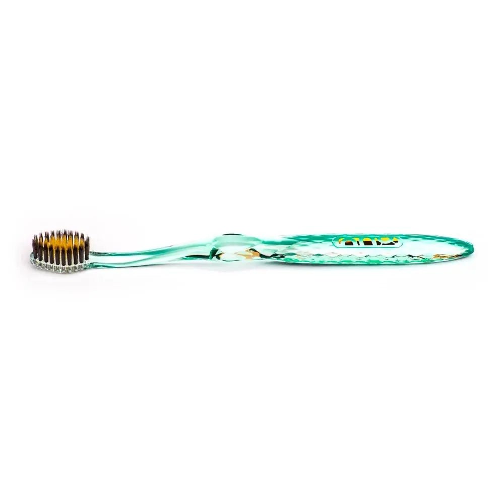 Charcoal & Gold Toothbrush - LACONICUM