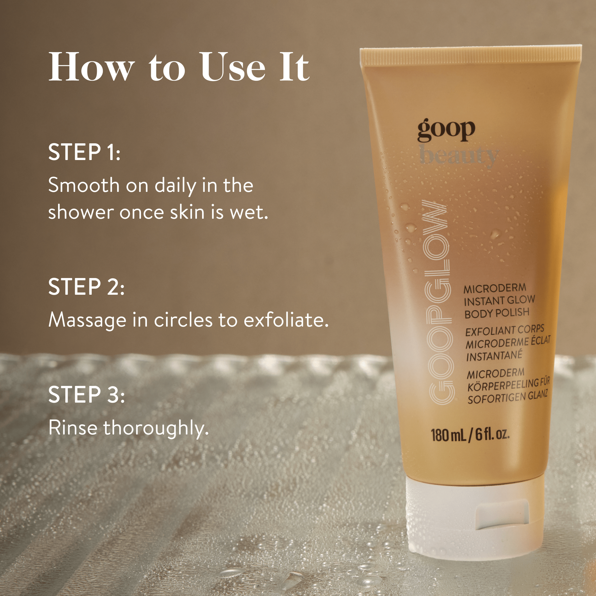 Microderm Instant Glow Body Polish - LACONICUM